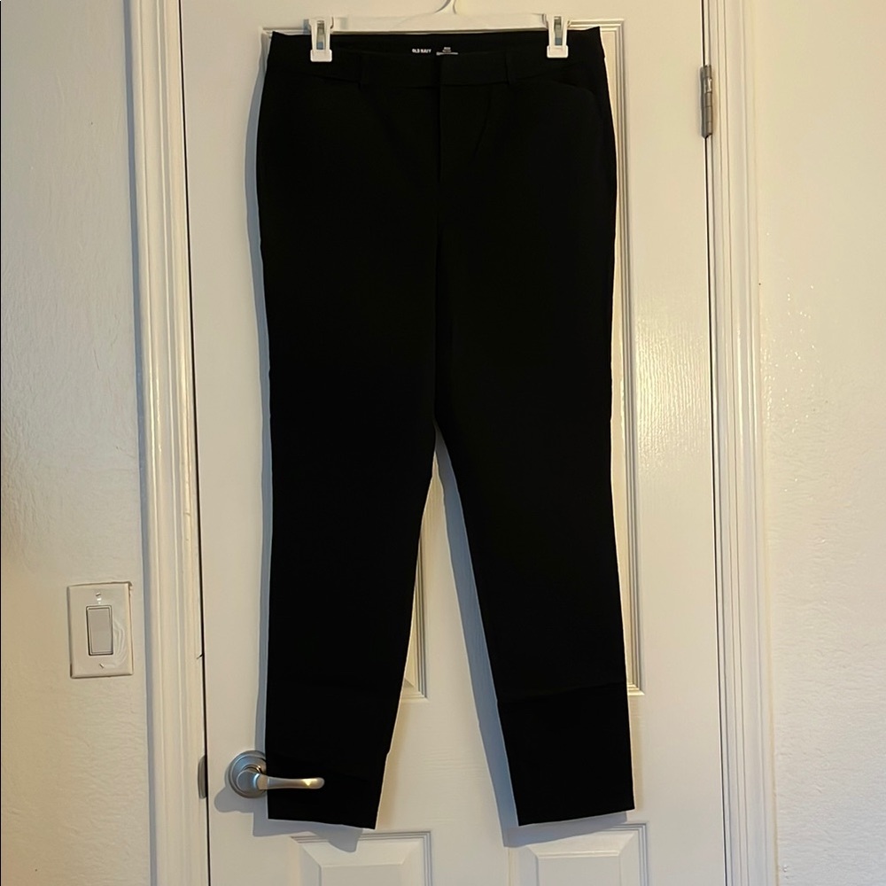 Black Slim Fit Trousers